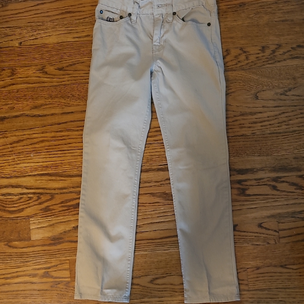 Chaps Boy's Light Tan Slim Jeans